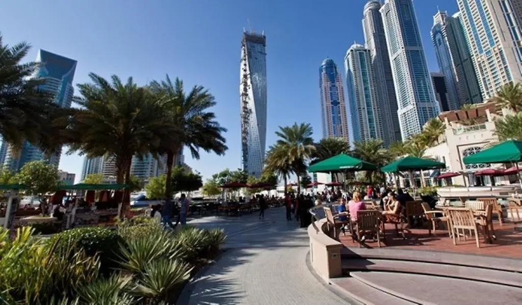 1 Bedroom Blue Chic Dubai Marina, Steps To Beach! 0*,